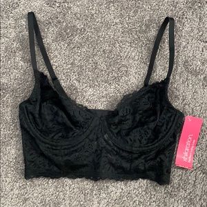 Black bralette from Xhiliration size 34C